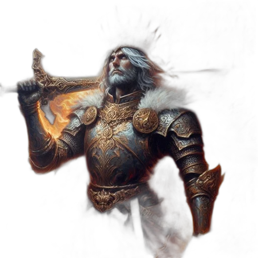 sword, staff, weapon, fantasy art transparent PNG cut-out