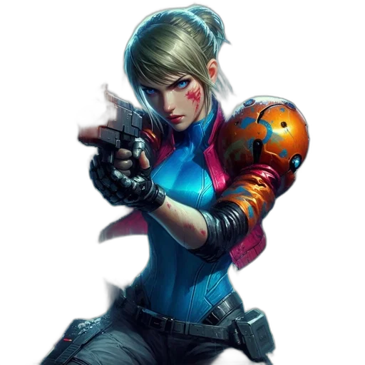 weapon, robot, staff, concept art transparent PNG cut-out