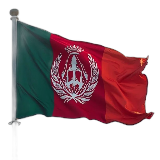 flag, waving, wind, has transparent PNG cut-out