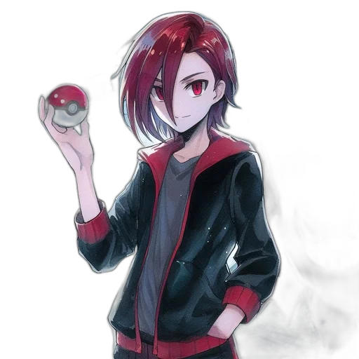 jacket, mask, staff, weapon transparent PNG cut-out