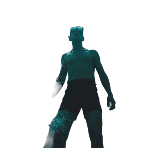 robot, staff, creature, mask transparent PNG cut-out