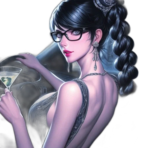 jewelry, dress, staff, fantasy art transparent PNG cut-out