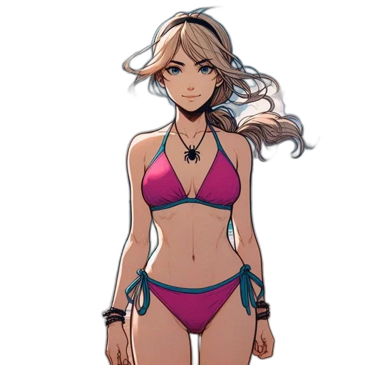 concept art, cartoon, pixel art, anime transparent PNG cut-out