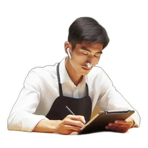 staff, food, face, furniture transparent PNG cut-out