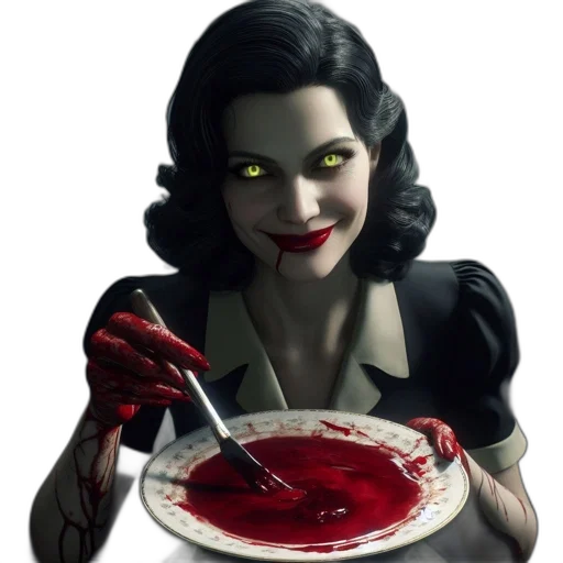 food, face, comic book art, concept art transparent PNG cut-out