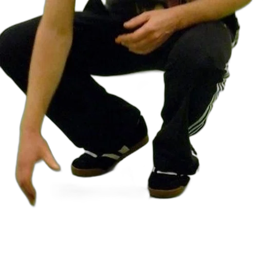 shoes, staff, jacket, creature transparent PNG cut-out
