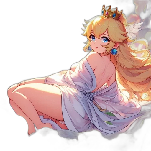 crown, dress, concept art, fantasy art transparent PNG cut-out
