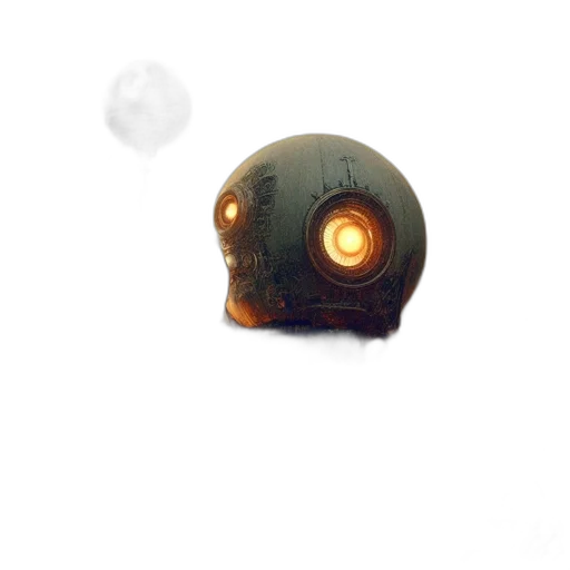 robot, mask, weapon, face transparent PNG cut-out