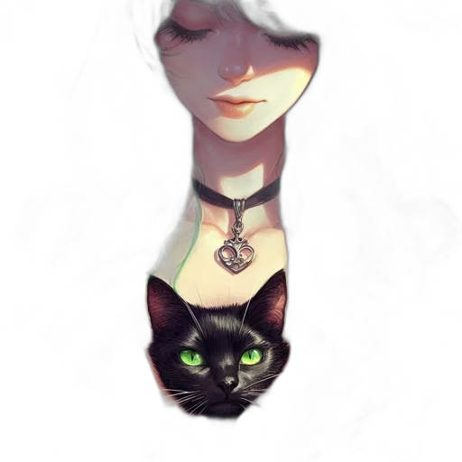 jewelry, staff, mask, creature transparent PNG cut-out