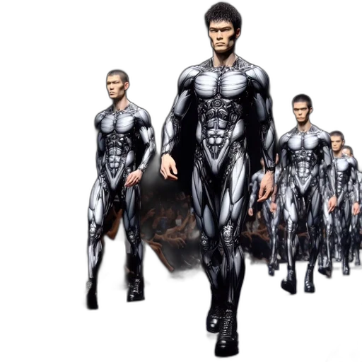 concept art, comic book art, fantasy art, 3d render transparent PNG cut-out