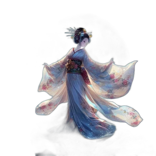 dress, dragon, staff, jewelry transparent PNG cut-out