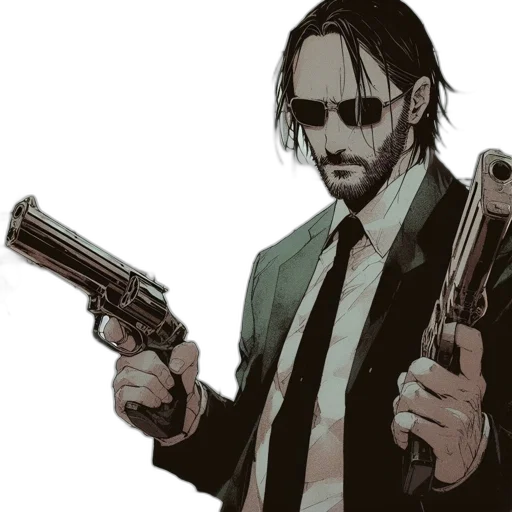 weapon, staff, jacket, concept art transparent PNG cut-out
