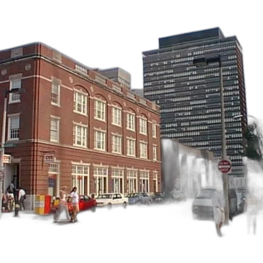 building, 3d render, photorealistic, concept art transparent PNG cut-out