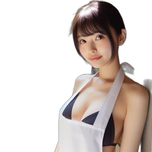 dress, robot, photorealistic, 3d render transparent PNG cut-out