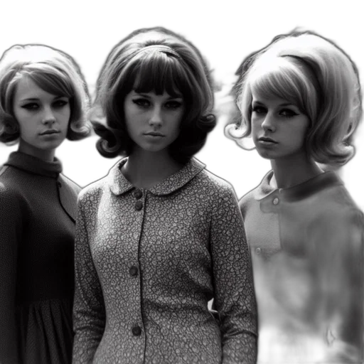 photorealistic, monochrome, three, young transparent PNG cut-out