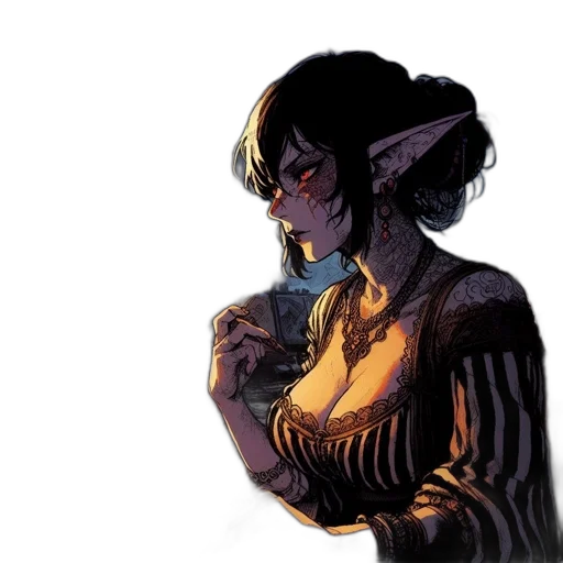 staff, concept art, fantasy art, comic book art transparent PNG cut-out