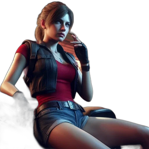 jacket, concept art, 3d render, photorealistic transparent PNG cut-out