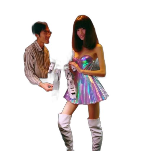 dress, robot, bottle, weapon transparent PNG cut-out