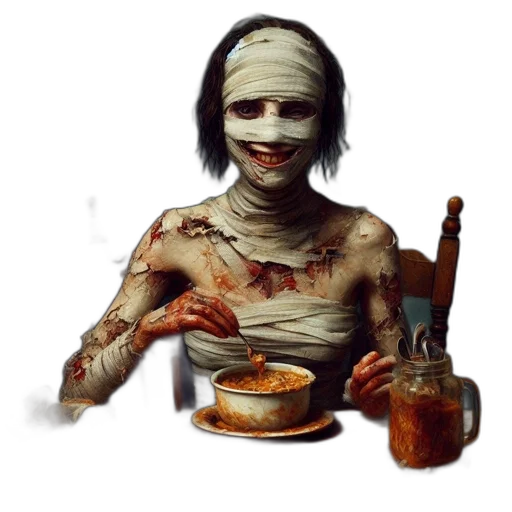 food, mask, face, jewelry transparent PNG cut-out