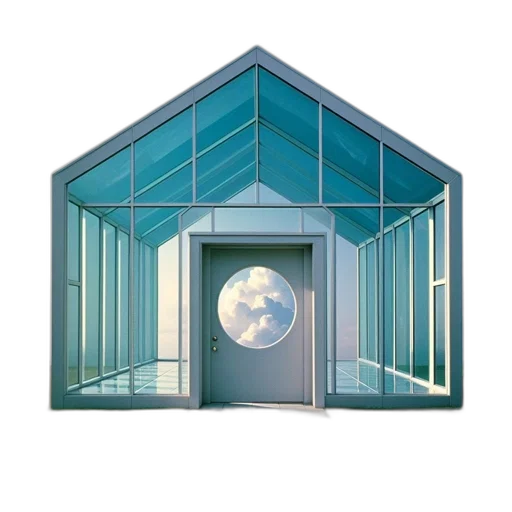 building, furniture, 3d render, concept art transparent PNG cut-out