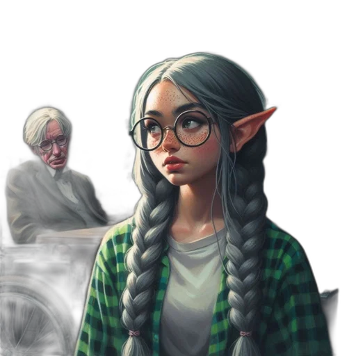 staff, face, dragon, creature transparent PNG cut-out