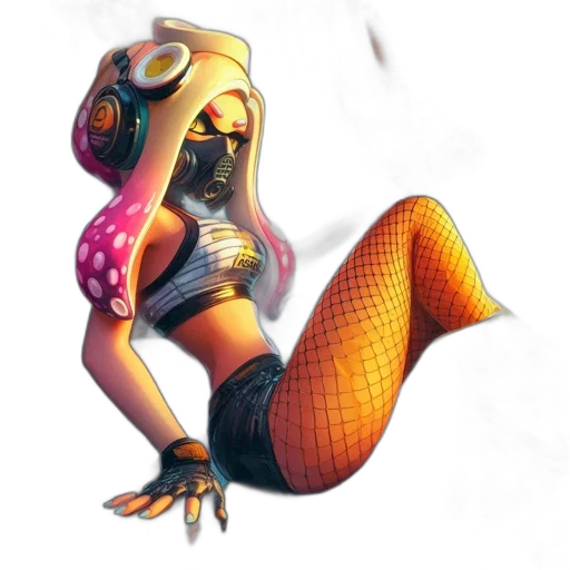 robot, dress, creature, concept art transparent PNG cut-out