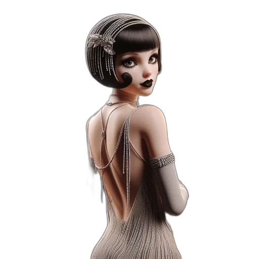 dress, jewelry, concept art, fantasy art transparent PNG cut-out