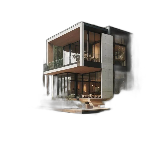building, furniture, 3d render, photorealistic transparent PNG cut-out