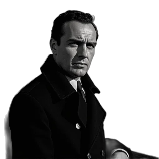 jacket, face, staff, umbrella transparent PNG cut-out