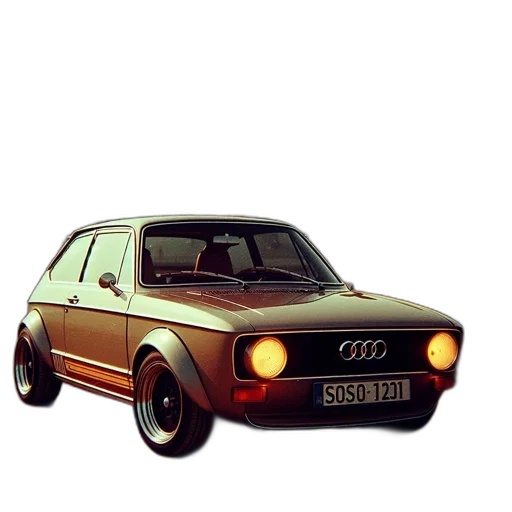car, animal, photorealistic, 3d render transparent PNG cut-out