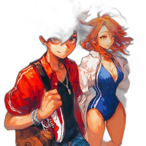 jacket, concept art, comic book art, pixel art transparent PNG cut-out