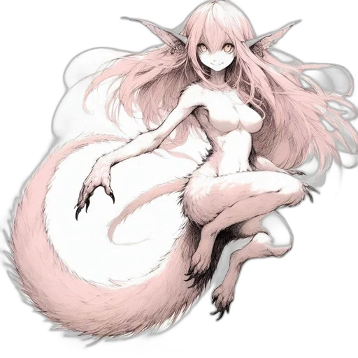 dragon, creature, animal, staff transparent PNG cut-out