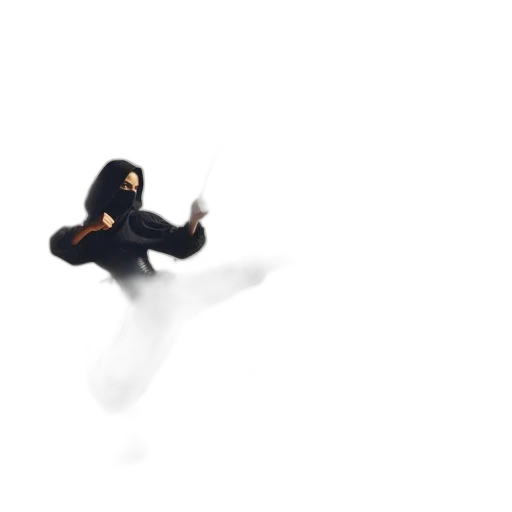 creature, mask, weapon, staff transparent PNG cut-out