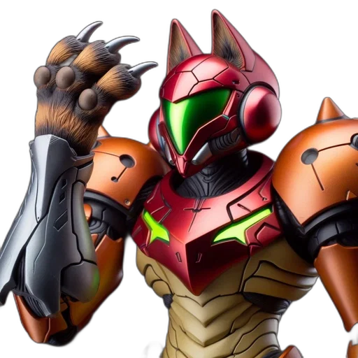 robot, concept art, 3d render, comic book art transparent PNG cut-out