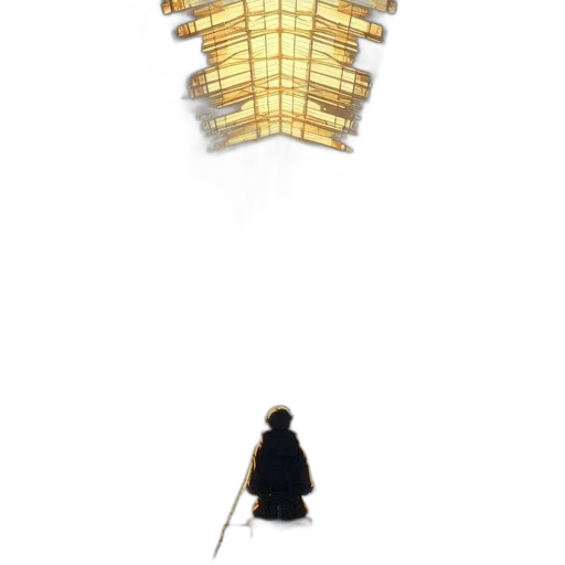umbrella, sword, staff, crown transparent PNG cut-out