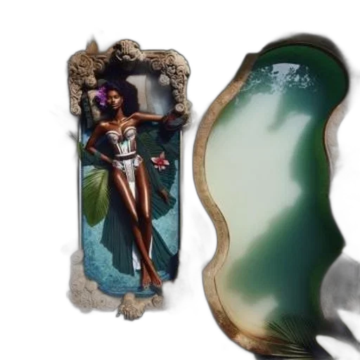 jewelry, concept art, fantasy art, 3d render transparent PNG cut-out
