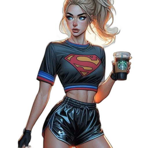comic book art, concept art, fantasy art, pixel art transparent PNG cut-out