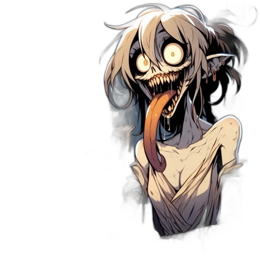 creature, mask, face, concept art transparent PNG cut-out