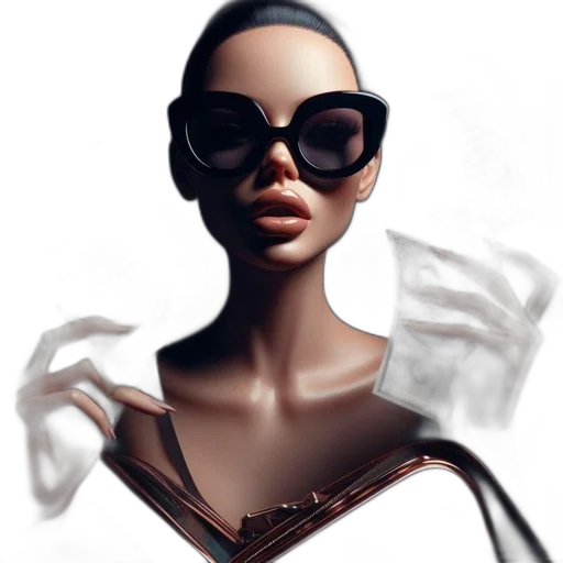 dress, mask, face, jewelry transparent PNG cut-out