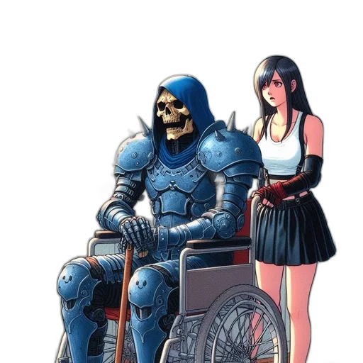 robot, weapon, sword, dress transparent PNG cut-out