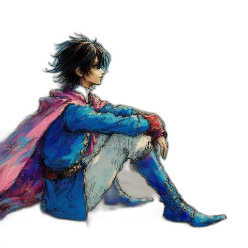jacket, sword, weapon, concept art transparent PNG cut-out