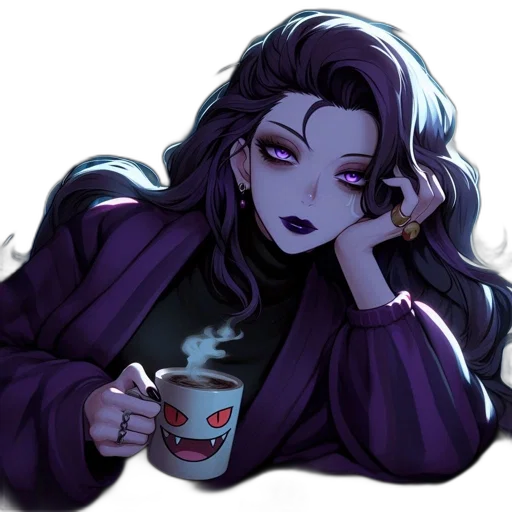 pixel art, vaporwave, concept art, anime transparent PNG cut-out