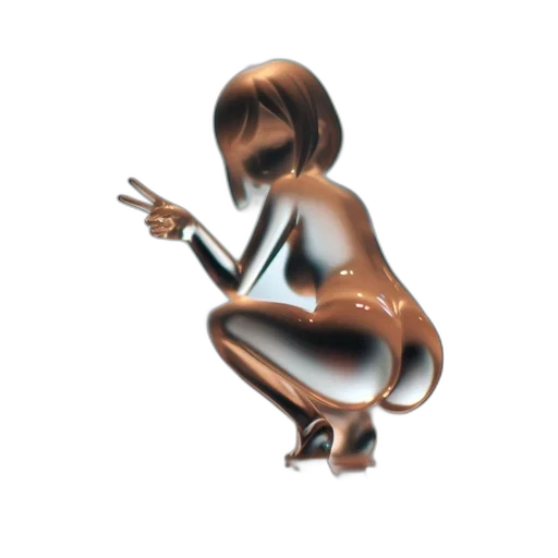 robot, jewelry, creature, staff transparent PNG cut-out
