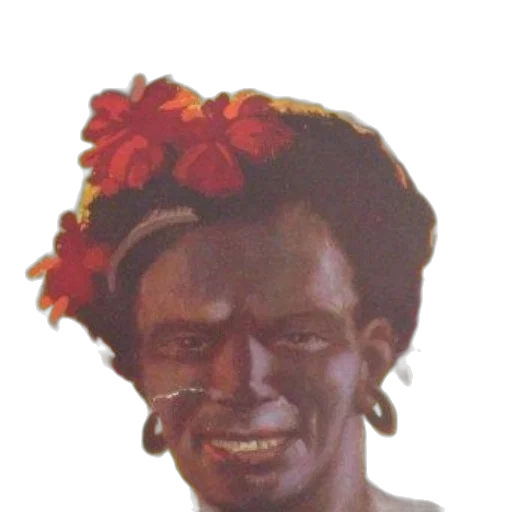 face, mask, crown, hair transparent PNG cut-out
