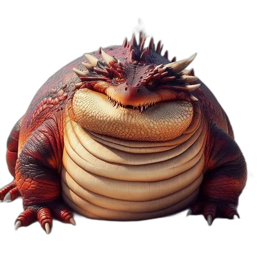 dragon, creature, animal, food transparent PNG cut-out