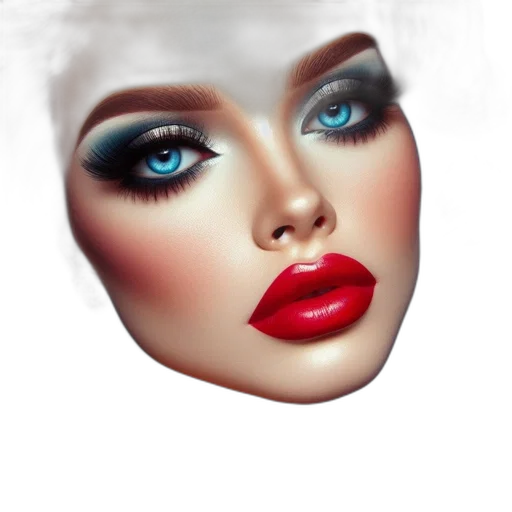 face, mask, jewelry, hat transparent PNG cut-out
