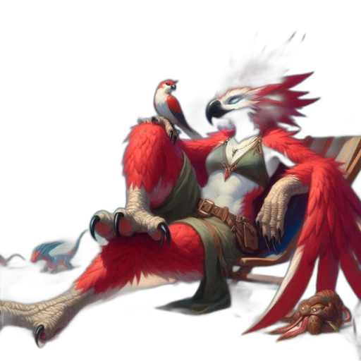 dragon, staff, animal, weapon transparent PNG cut-out