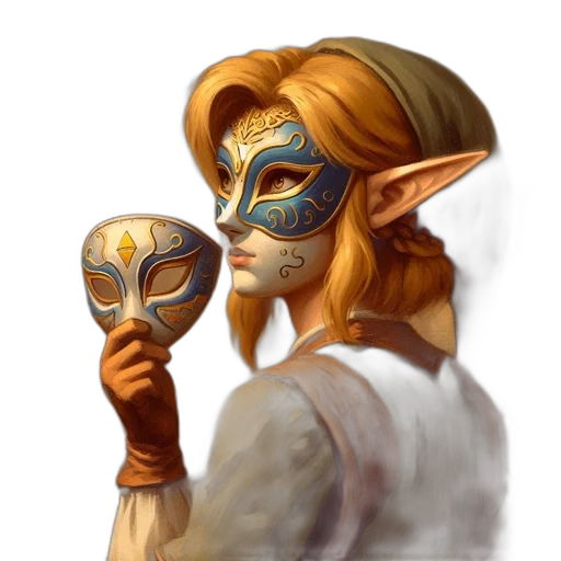 mask, face, fantasy art, concept art transparent PNG cut-out