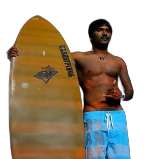 vaporwave, beach, man, blue transparent PNG cut-out