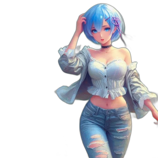 dress, jacket, robot, anime transparent PNG cut-out